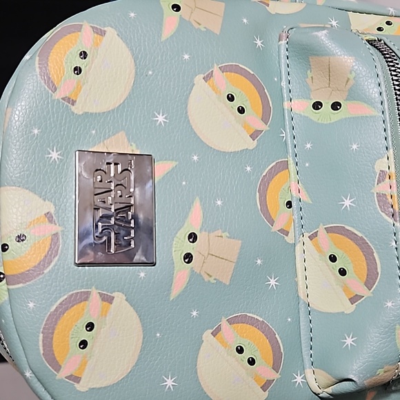 Baby Yoda Grogu Backpack Purse - Picture 3 of 5